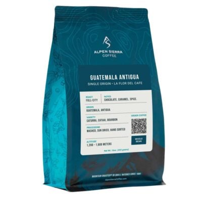 guatemala antigua coffee bag