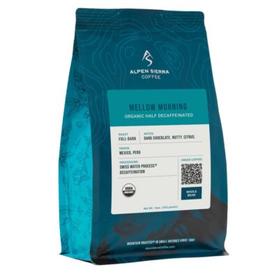mellow morning half decaf coffee