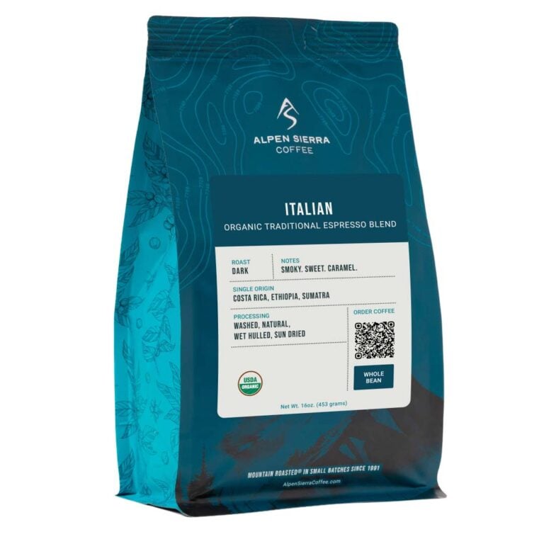 organic italian espresso blend