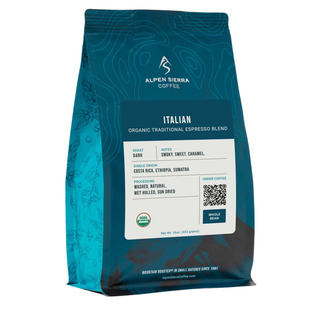 organic italian espresso blend