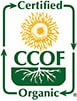 CCOF certified Organic logo